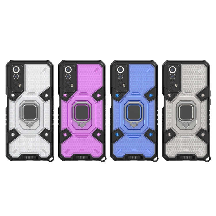 Space PC+TPU Shockproof Phone Case with Ring Holder, For OPPO Realme 7, For vivo Y21