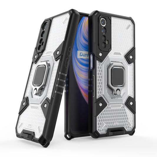 Space PC+TPU Shockproof Phone Case with Ring Holder, For OPPO Realme 7, For vivo Y21