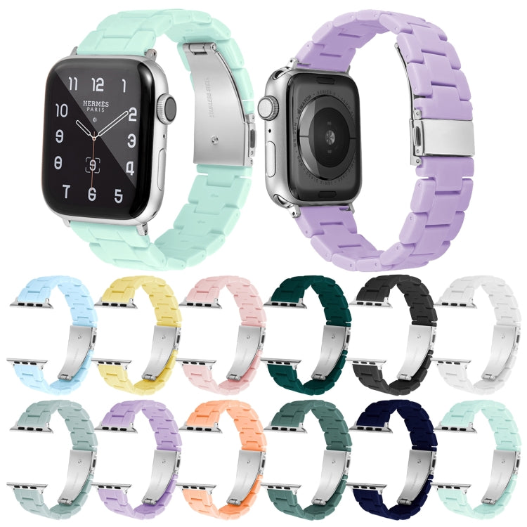 Candy Color Three-Bead Watchband For Apple Watch Series, 7 41mm / 6&amp;SE&amp;5&amp;4 40mm / 3&amp;2&amp;1 38mm, 7 45mm / 6&amp;SE&amp;5&amp;4 44mm / 3&amp;2&amp;1 42mm