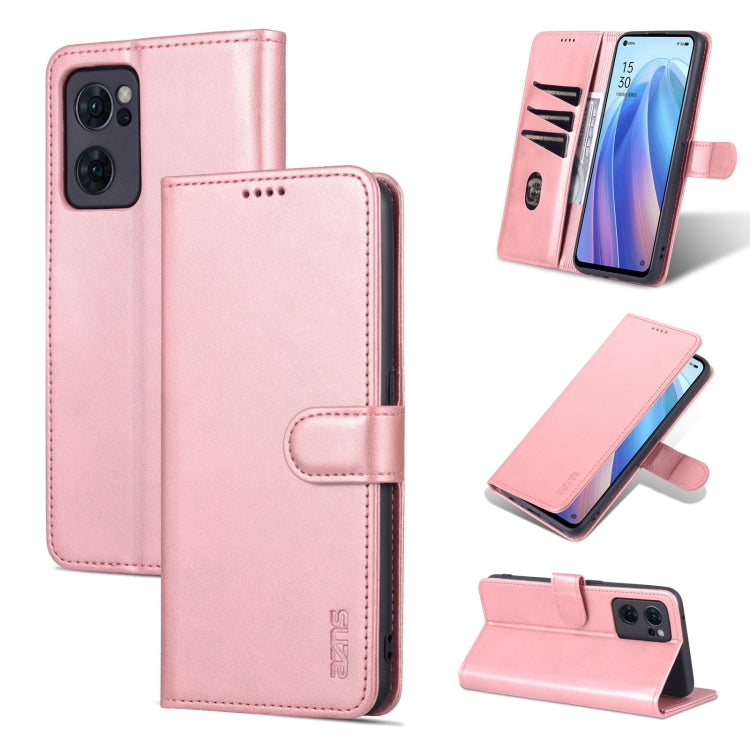 AZNS Skin Feel Calf Texture Flip Leather Phone Case, For Xiaomi Redmi K50 / K50 Pro, For OPPO Reno7 Global, For OPPO Reno7 SE 5G