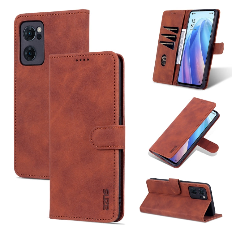 AZNS Skin Feel Calf Texture Flip Leather Phone Case, For Xiaomi Redmi K50 / K50 Pro, For OPPO Reno7 Global, For OPPO Reno7 SE 5G