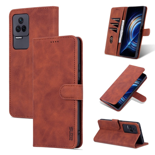 AZNS Skin Feel Calf Texture Flip Leather Phone Case, For Xiaomi Redmi K50 / K50 Pro, For OPPO Reno7 Global, For OPPO Reno7 SE 5G