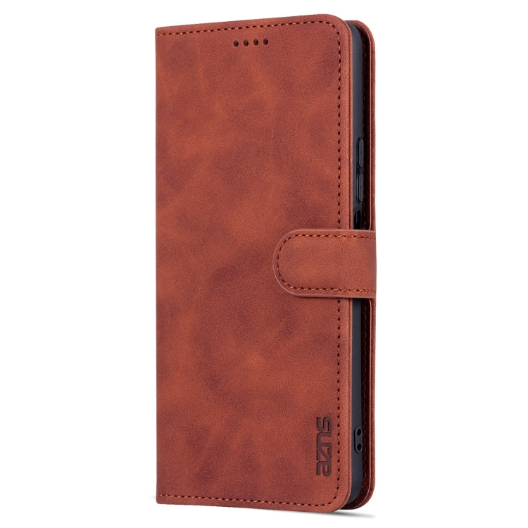 AZNS Skin Feel Calf Texture Flip Leather Phone Case