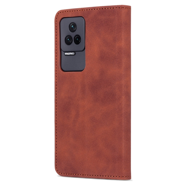 AZNS Skin Feel Calf Texture Flip Leather Phone Case