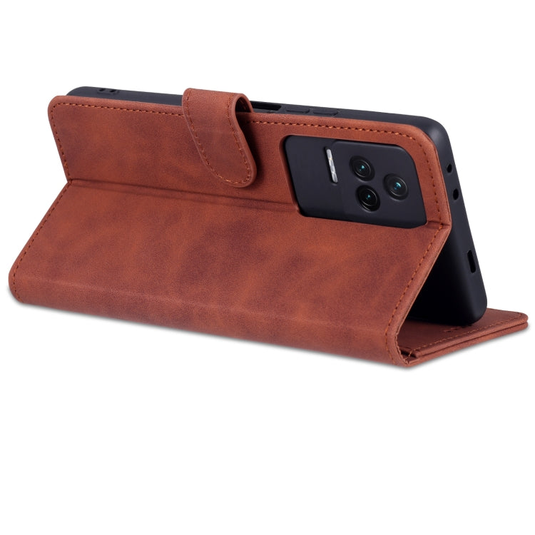 AZNS Skin Feel Calf Texture Flip Leather Phone Case