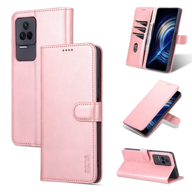 AZNS Skin Feel Calf Texture Flip Leather Phone Case