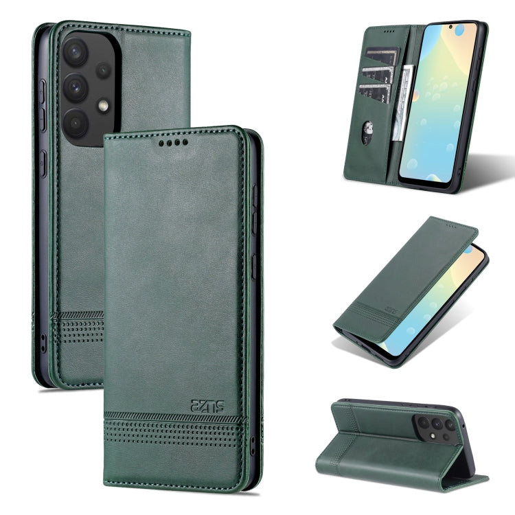 AZNS Magnetic Calf Texture Flip Leather Phone Case, For OPPO Reno7 Global, For Honor 60 SE, For Samsung Galaxy A73 5G, For Xiaomi 12 / 12X