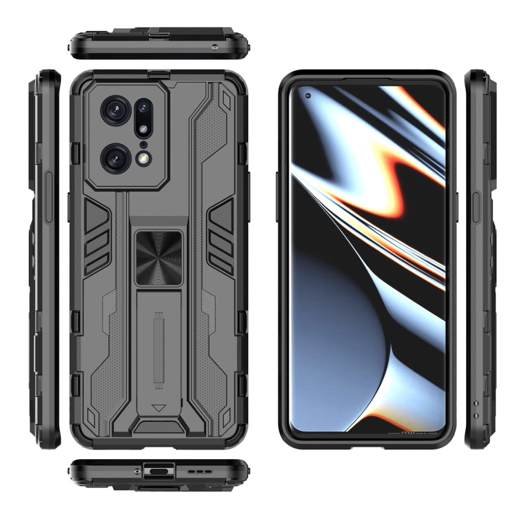 Supersonic PC + TPU Shock-proof Protective Phone Case with Holder, For OPPO Find X5 Pro, For OPPO Find X5, For vivo iQOO 9, For vivo iQOO 9 Pro, For Xiaomi Redmi K50 Pro