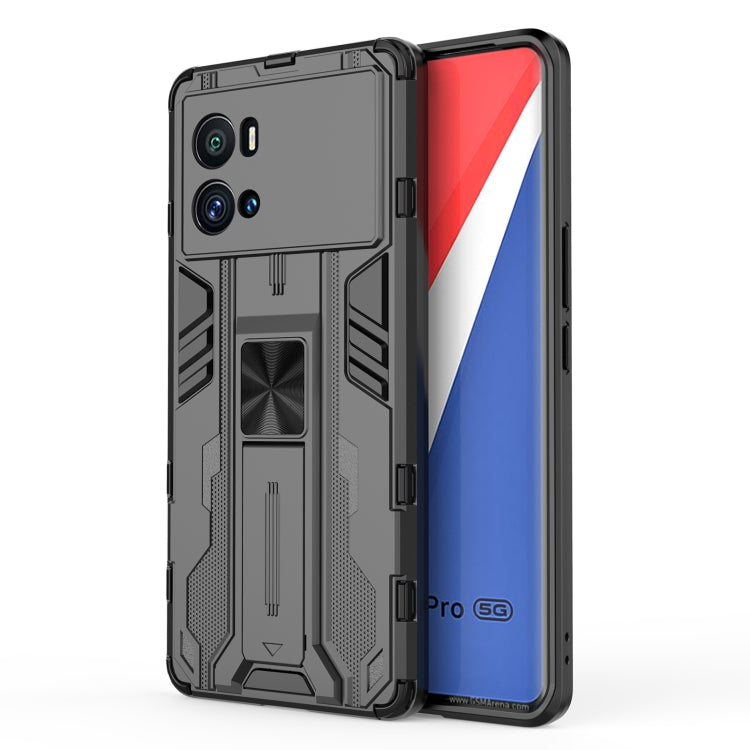 Supersonic PC + TPU Shock-proof Protective Phone Case with Holder, For OPPO Find X5 Pro, For OPPO Find X5, For vivo iQOO 9, For vivo iQOO 9 Pro, For Xiaomi Redmi K50 Pro