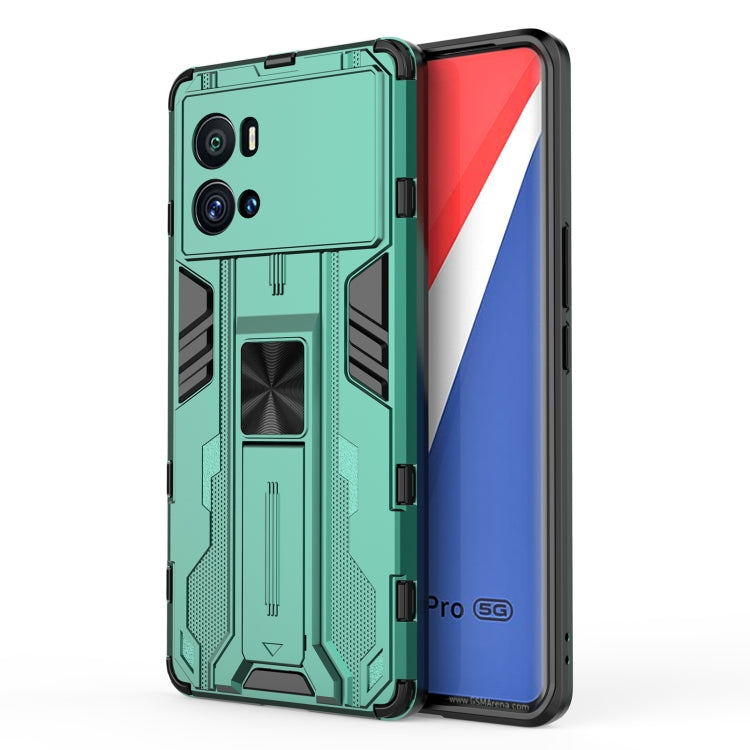 Supersonic PC + TPU Shock-proof Protective Phone Case with Holder, For OPPO Find X5 Pro, For OPPO Find X5, For vivo iQOO 9, For vivo iQOO 9 Pro, For Xiaomi Redmi K50 Pro