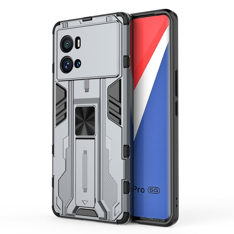 Supersonic PC + TPU Shock-proof Protective Phone Case with Holder, For OPPO Find X5 Pro, For OPPO Find X5, For vivo iQOO 9, For vivo iQOO 9 Pro, For Xiaomi Redmi K50 Pro