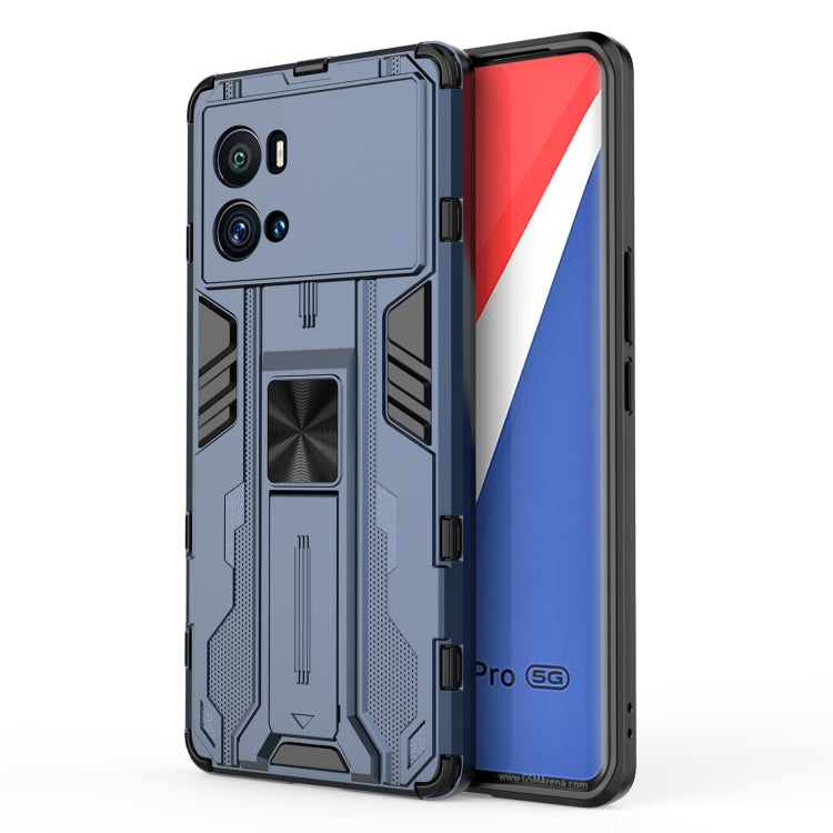 Supersonic PC + TPU Shock-proof Protective Phone Case with Holder, For OPPO Find X5 Pro, For OPPO Find X5, For vivo iQOO 9, For vivo iQOO 9 Pro, For Xiaomi Redmi K50 Pro