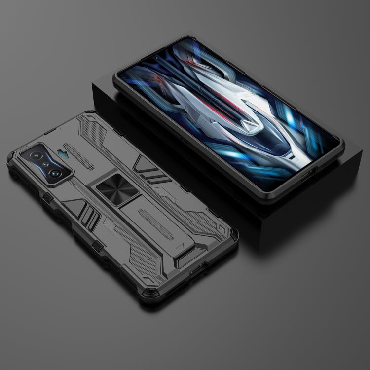 Supersonic PC + TPU Shock-proof Protective Phone Case with Holder, For Xiaomi Redmi K50 Gaming, For Xiaomi Redmi K50, For Xiaomi Poco M4 Pro, For Xiaomi Poco X4 Pro 5G, For Honor X10 Max 5G