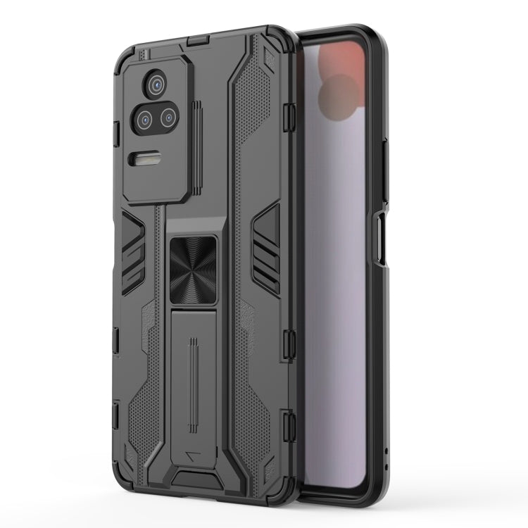 Supersonic PC + TPU Shock-proof Protective Phone Case with Holder, For Xiaomi Redmi K50 Gaming, For Xiaomi Redmi K50, For Xiaomi Poco M4 Pro, For Xiaomi Poco X4 Pro 5G, For Honor X10 Max 5G