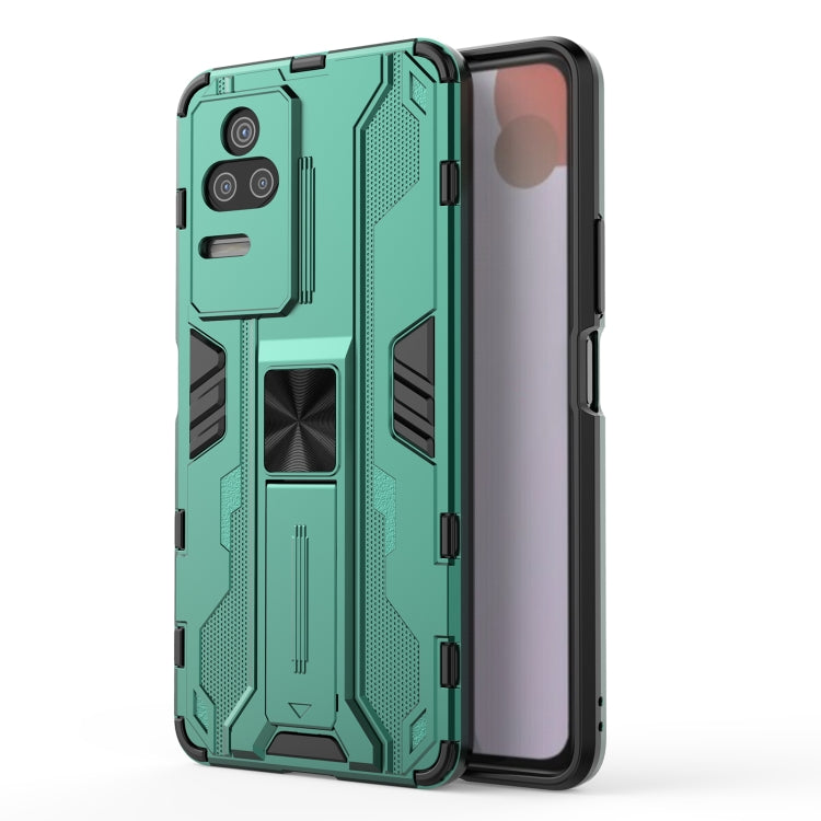 Supersonic PC + TPU Shock-proof Protective Phone Case with Holder, For Xiaomi Redmi K50 Gaming, For Xiaomi Redmi K50, For Xiaomi Poco M4 Pro, For Xiaomi Poco X4 Pro 5G, For Honor X10 Max 5G