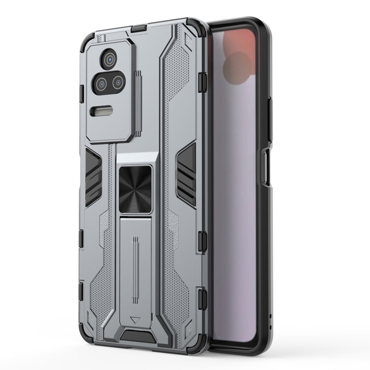 Supersonic PC + TPU Shock-proof Protective Phone Case with Holder, For Xiaomi Redmi K50 Gaming, For Xiaomi Redmi K50, For Xiaomi Poco M4 Pro, For Xiaomi Poco X4 Pro 5G, For Honor X10 Max 5G