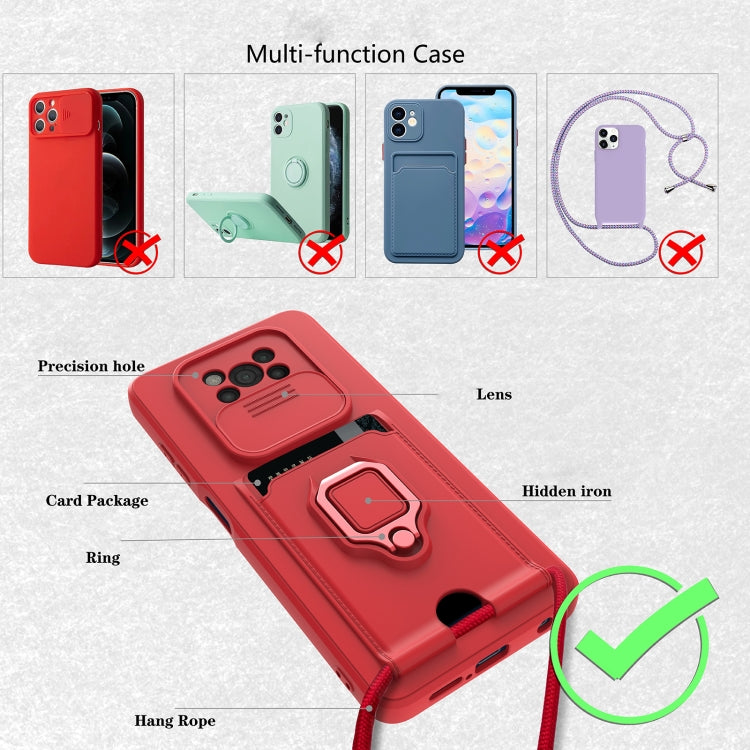 Sliding Camera Cover Design TPU Phone Case, For Xiaomi Poco X3 NFC, For Xiaomi Redmi 10 / 10 Prime, For Xiaomi Redmi Note 9 4G, For Xiaomi Redmi Note 10 Pro, For Xiaomi Redmi Note 11 Pro Global