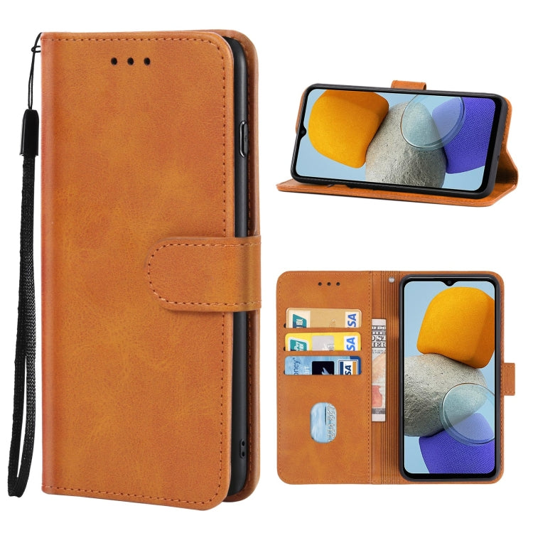 Leather Phone Case, For Samsung Galaxy M23 5G / F23, For OPPO Realme C31, For Xiaomi Redmi 10C, For ZTE Blade V40