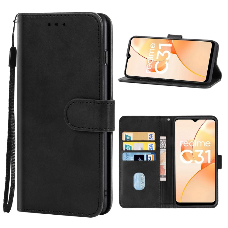 Leather Phone Case, For Samsung Galaxy M23 5G / F23, For OPPO Realme C31, For Xiaomi Redmi 10C, For ZTE Blade V40