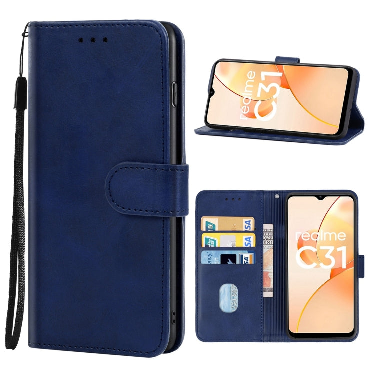 Leather Phone Case, For Samsung Galaxy M23 5G / F23, For OPPO Realme C31, For Xiaomi Redmi 10C, For ZTE Blade V40