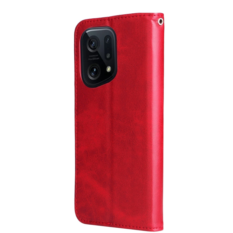 Fashion Calf Texture Zipper Horizontal Flip Leather Case, For OPPO Find X5 Pro