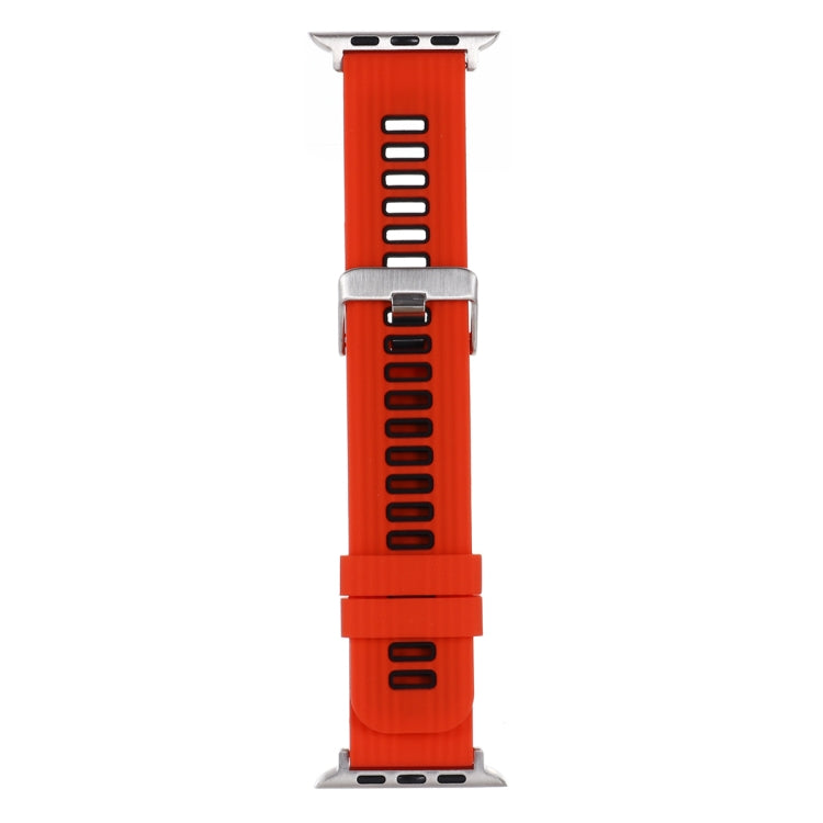 Two-color Silicone Watchband For Apple Watch Series