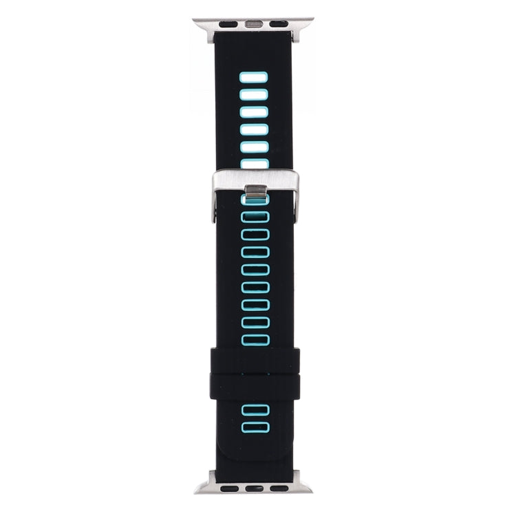 Two-color Silicone Watchband For Apple Watch Series