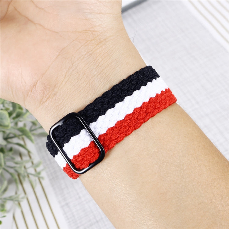 Nylon Braid Watchband For Apple Watch Series, 7 45mm / 6&amp;SE&amp;5&amp;4 44mm / 3&amp;2&amp;1 42mm