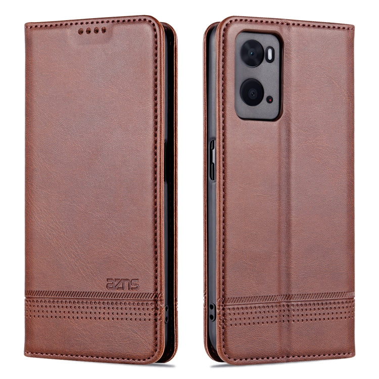 AZNS Magnetic Calf Texture Flip Leather Phone Case, For OPPO A36 4G/A76 4G(Global), For OPPO A96 5G/Reno7 Z 5G(Global), For vivo S12/V23