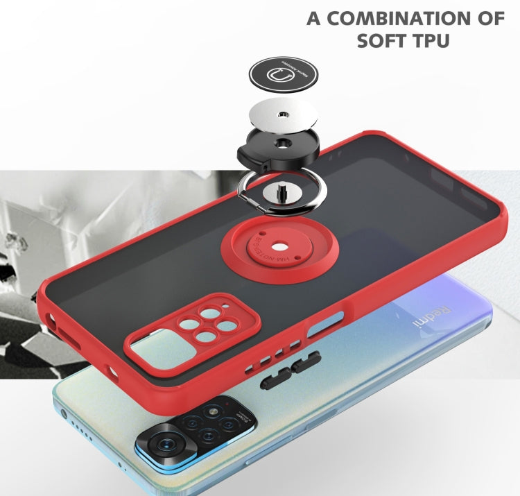 Q Shadow 1 Series TPU + PC Phone Case with Ring Holder, For Xiaomi Redmi Note 11 Pro 4G / 5G, For Xiaomi Redmi Note 11 Global, For Xiaomi 12 Pro, For Xiaomi 12 / 12X