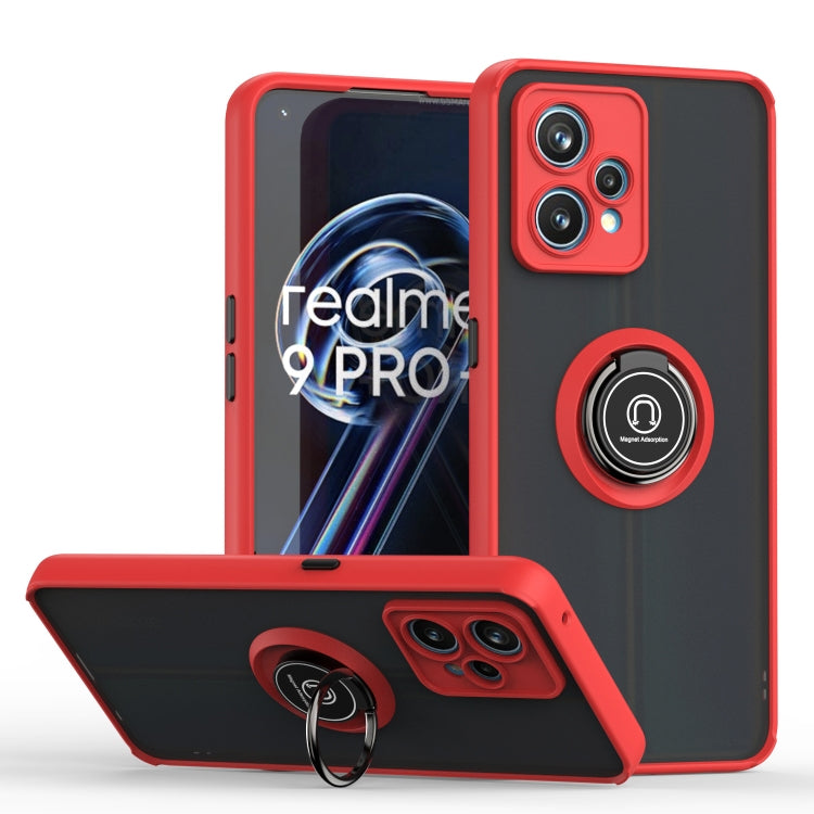 Q Shadow 1 Series TPU + PC Phone Case with Ring Holder, For Xiaomi Redmi K40, For Xiaomi Mi 11 Lite, For Xiaomi Poco X4 Pro 5G, For OPPO Realme 9 Pro