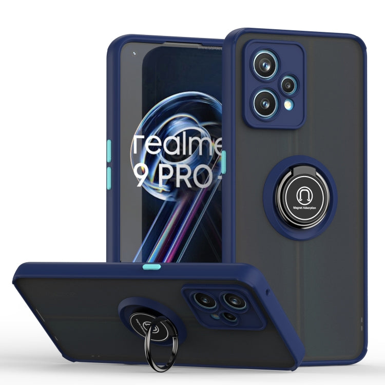 Q Shadow 1 Series TPU + PC Phone Case with Ring Holder, For Xiaomi Redmi K40, For Xiaomi Mi 11 Lite, For Xiaomi Poco X4 Pro 5G, For OPPO Realme 9 Pro