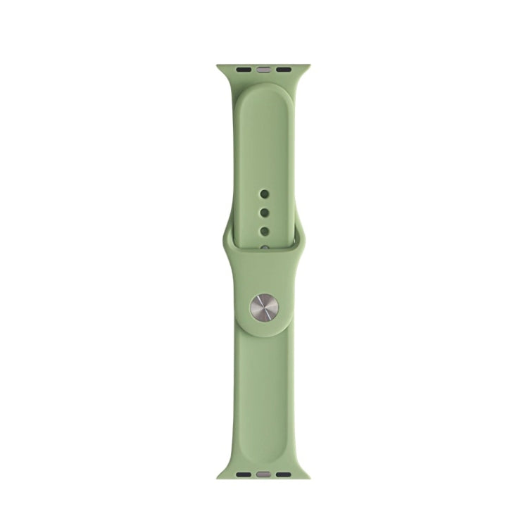 Mutural Liquid Silicone Watchband, For Apple Watch Series 7 41mm / 6 & SE & 5 & 4 40mm / 3 & 2 & 1 38mm, For Apple Watch Series 8&7 45mm / SE 2&6&SE&5&4 44mm / 3&2&1 42mm, For Apple Watch Ultra 49mm / Series 8&7 45mm / SE 2&6&SE&5&4 44mm / 3&2&1 42mm