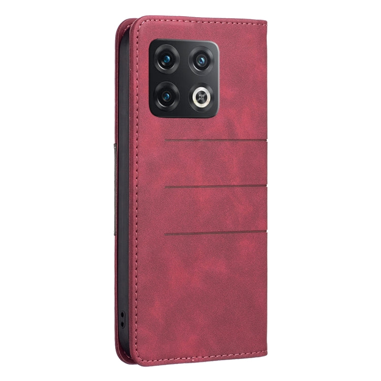 Magnetic Splicing Leather Phone Case