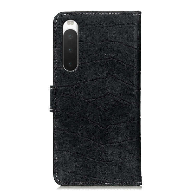 Crocodile Texture Horizontal Flip Leather Phone Case