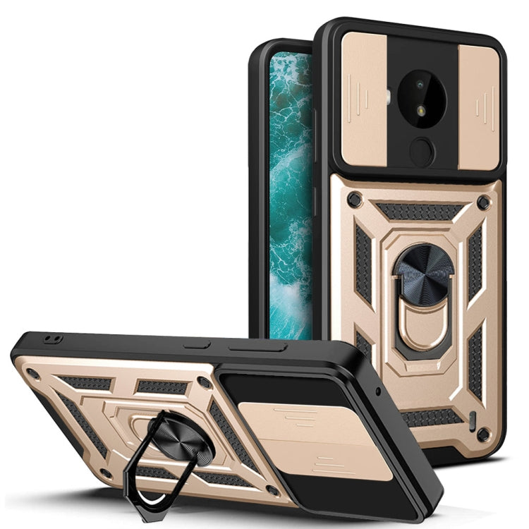 Sliding Camera Cover Design TPU+PC Phone Case, For Nokia C10, For Nokia C30, For Nokia G10 / G20, For OPPO Realme 9 Pro+