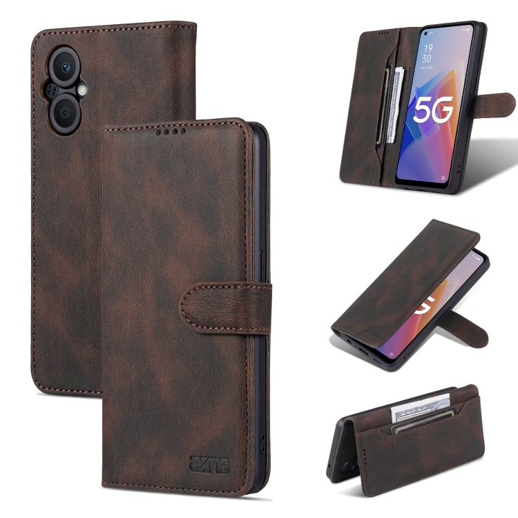 AZNS Dream II Skin Feel Horizontal Flip Leather Case, For OPPO A96 5G / Reno7 Z 5G