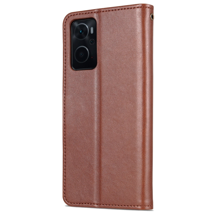 AZNS Sheepskin Texture Flip Leather Phone Case, For OPPO K10 4G / Realme 9i, For vivo Y33s 5G / Y75 5G