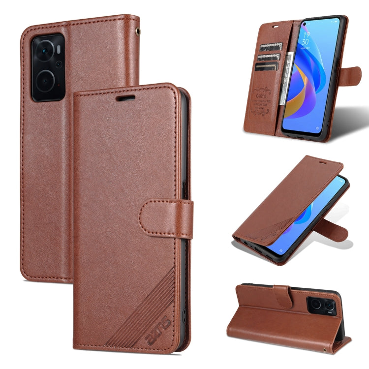 AZNS Sheepskin Texture Flip Leather Phone Case, For OPPO K10 4G / Realme 9i, For vivo Y33s 5G / Y75 5G