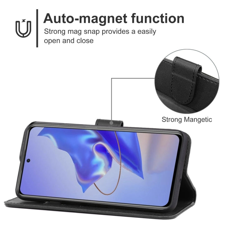 Leather Phone Case, For ZTE Blade V40 Pro, For BLU F91