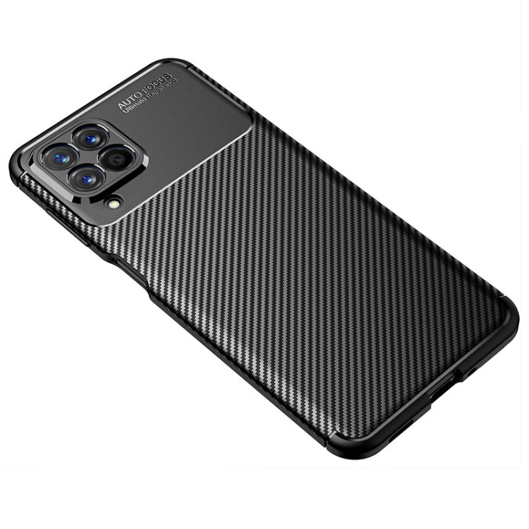 Carbon Fiber Texture Shockproof TPU Phone Case, For Samsung Galaxy M53 5G, For Xiaomi Redmi 10A, For vivo