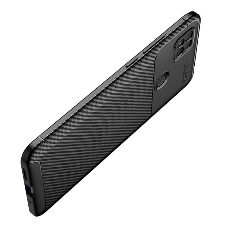 Carbon Fiber Texture Shockproof TPU Phone Case, For Samsung Galaxy M53 5G, For Xiaomi Redmi 10A, For vivo