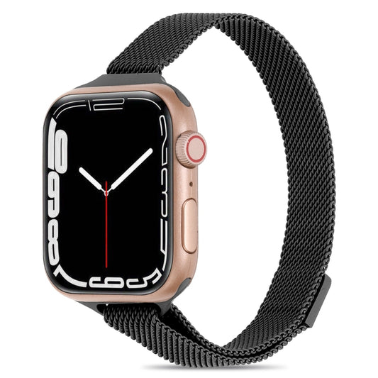 Milanese Small Waist Watchband For Apple Watch Series, 7 41mm / 6&amp;SE&amp;5&amp;4 40mm / 3&amp;2&amp;1 38mm