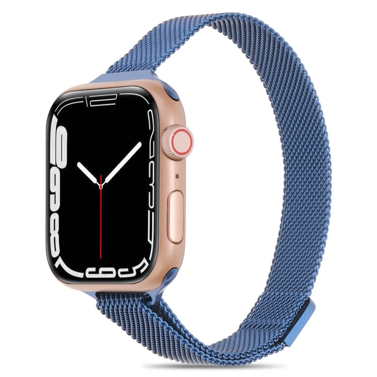 Milanese Small Waist Watchband For Apple Watch Series, 7 45mm / 6&amp;SE&amp;5&amp;4 44mm / 3&amp;2&amp;1 42mm