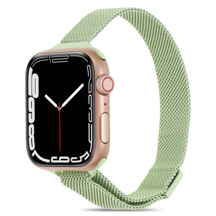 Milanese Small Waist Watchband For Apple Watch Series, 7 45mm / 6&amp;SE&amp;5&amp;4 44mm / 3&amp;2&amp;1 42mm