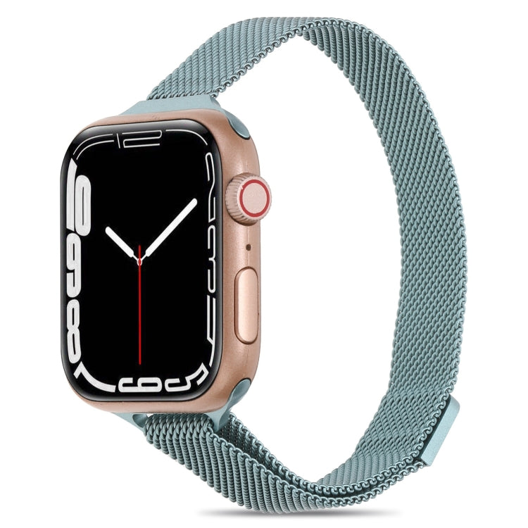 Milanese Small Waist Watchband For Apple Watch Series, 7 45mm / 6&amp;SE&amp;5&amp;4 44mm / 3&amp;2&amp;1 42mm