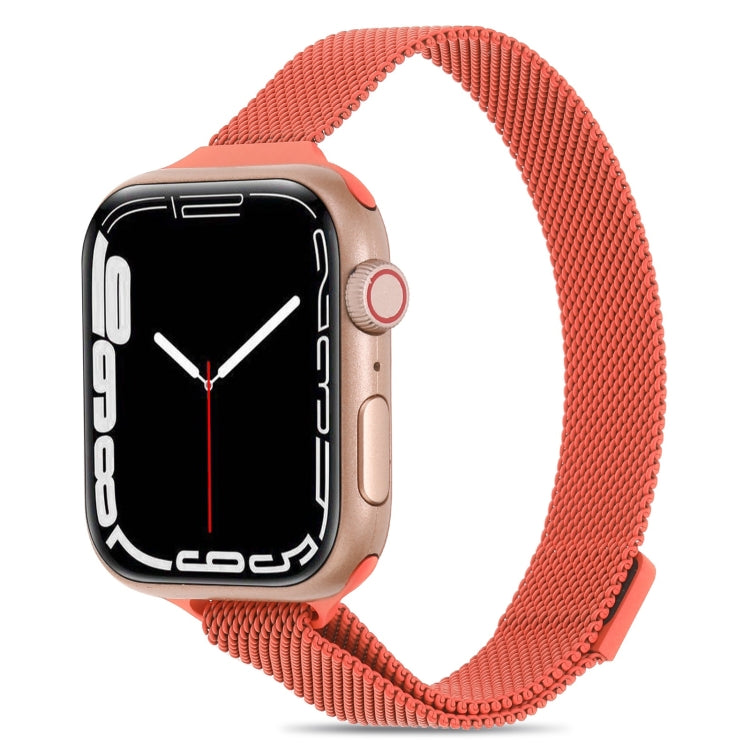 Milanese Small Waist Watchband For Apple Watch Series, 7 45mm / 6&amp;SE&amp;5&amp;4 44mm / 3&amp;2&amp;1 42mm