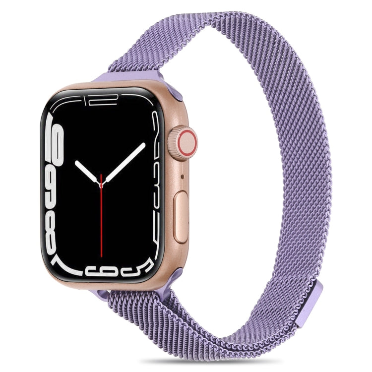 Milanese Small Waist Watchband For Apple Watch Series, 7 45mm / 6&amp;SE&amp;5&amp;4 44mm / 3&amp;2&amp;1 42mm