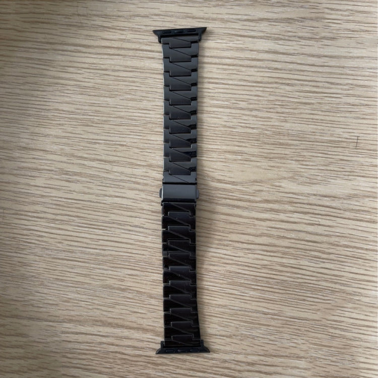 Aluminum Alloy Gear Matte Watchband For Apple Watch Series, 7 41mm / 6&amp;SE&amp;5&amp;4 40mm / 3&amp;2&amp;1 38mm, 7 45mm / 6&amp;SE&amp;5&amp;4 44mm / 3&amp;2&amp;1 42mm