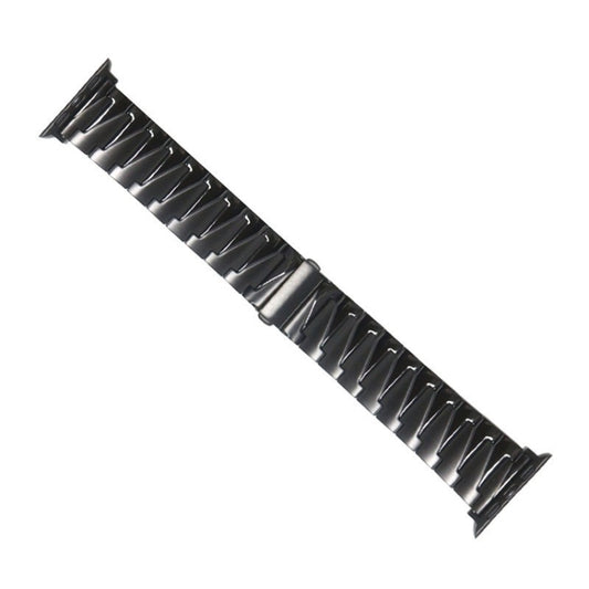 Aluminum Alloy Gear Matte Watchband For Apple Watch Series, 7 41mm / 6&SE&5&4 40mm / 3&2&1 38mm, 7 45mm / 6&SE&5&4 44mm / 3&2&1 42mm